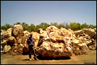 Mataranka Quarry - There's A Few Big Rocks Left!