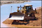 Sea Wall Earthworks - Almost There - Low Tide