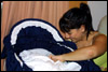 My own bed in my own house