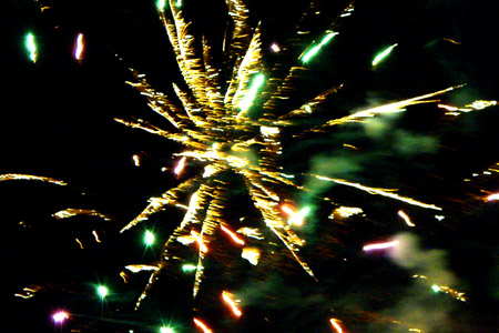 My five month fireworks aka Territory Day