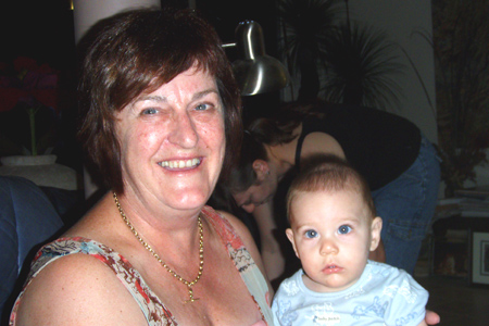 Great Aunty Patricia and me
