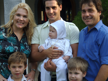 Cousin Leo and his family