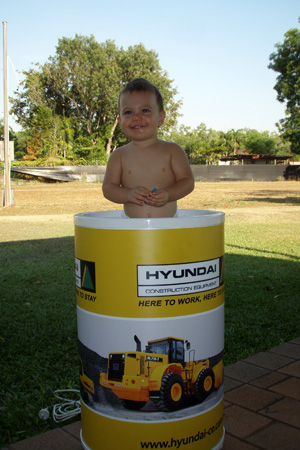 Me 'n Dad's expensive new fridge