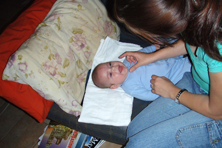 My mouths only little Mum!